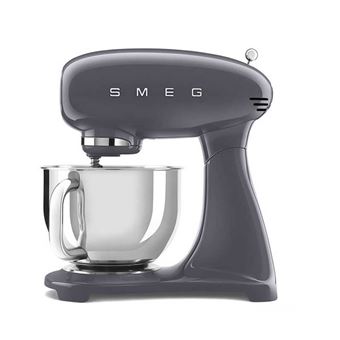 Smeg 50's Style SMF03GREU - Robot pâtissier - 800 Watt - Gris ardoise - 1