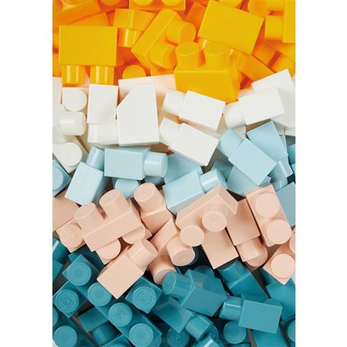 Non Communiqué Baril De Rangement Avec Briques Colorées - 7916