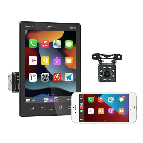 Autoradio 9.5 Pouces Bluetooth Carplay Caméra Recul FM USB MP5 1024x600 YONIS
