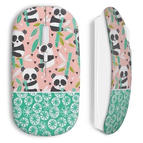 Souris sans fil Panda cartoon Maniacase