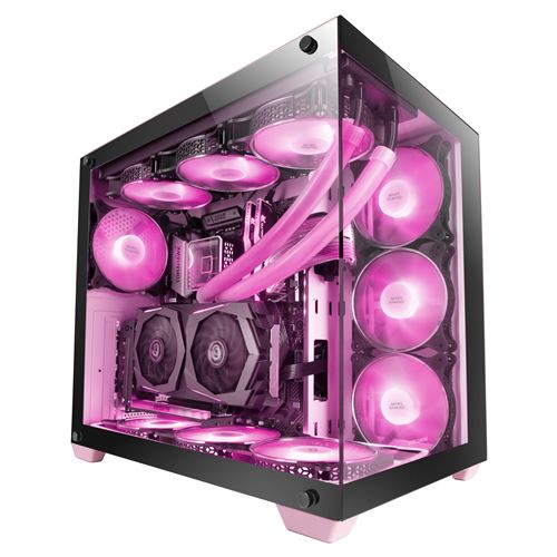 Boitier PC Gaming Mars Gaming MCV4 Tour E-ATX Rose