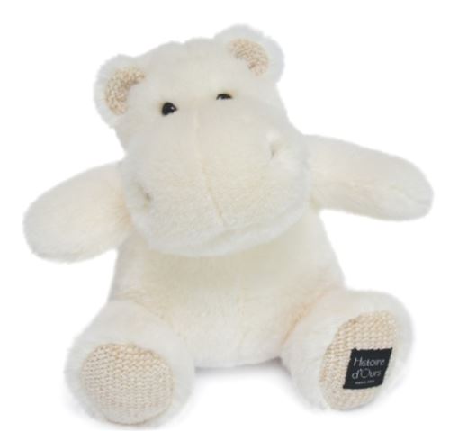 Histoire D Ours Ivoire Peluche Histoire D'ours Hippo Chic 25 Cm