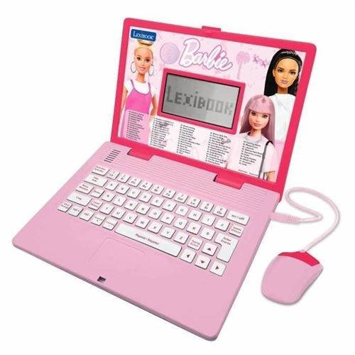 Ordinateur éducatif bilingue Barbie – 124 Activités en Anglais / Français
