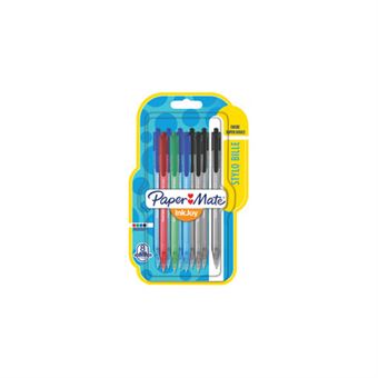 PaperMate® InkJoy® 100 RT stylo à bille 3 couleurs set,10/Paquet 319319