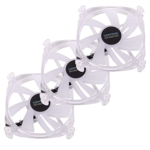 Non Communiqué Lamptron Icecloud+ Argb 120 Triple Pwm Ventilateur Kit