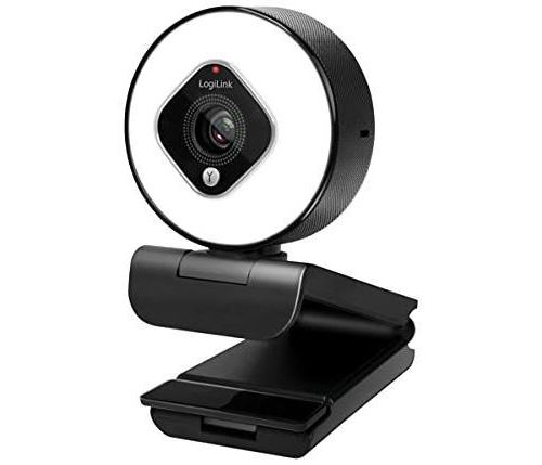 Non Communiqué Noir Logilink Webcam Full Hd 1080P - Image 1
