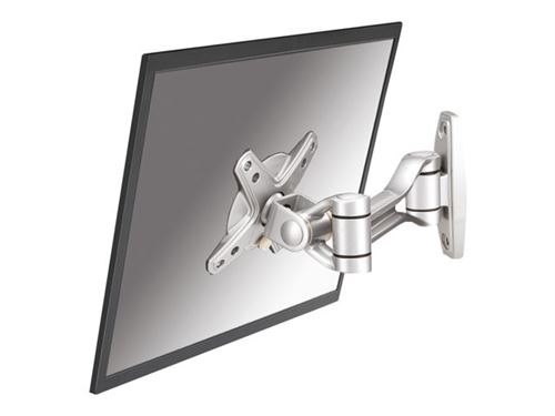 Neomounts by Newstar FPMA-W1020 - Support - full-motion - pour Écran LCD - argent - Taille d'écran : 10-30 - montable sur mur