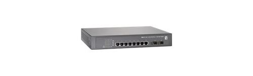 LevelOne GEP-1021 - commutateur - 10 ports - Montable sur rack