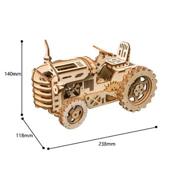 Maquette 3D - Tracteur mécanique