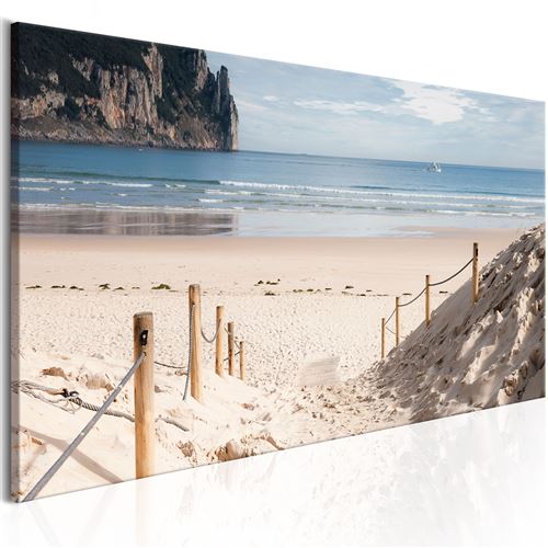 Tableau - beach path - artgeist - 135x45