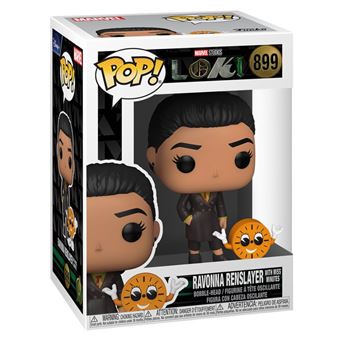 Figurine Funko Pop Marvel Loki Ravonna Renslayer with Miss Minutes