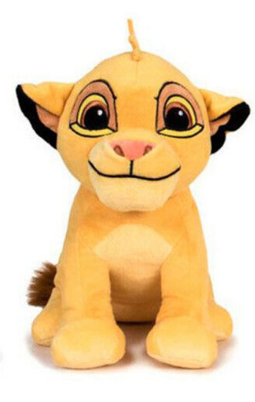 Peluche Bébé Simba Le roi lion - 30 cm