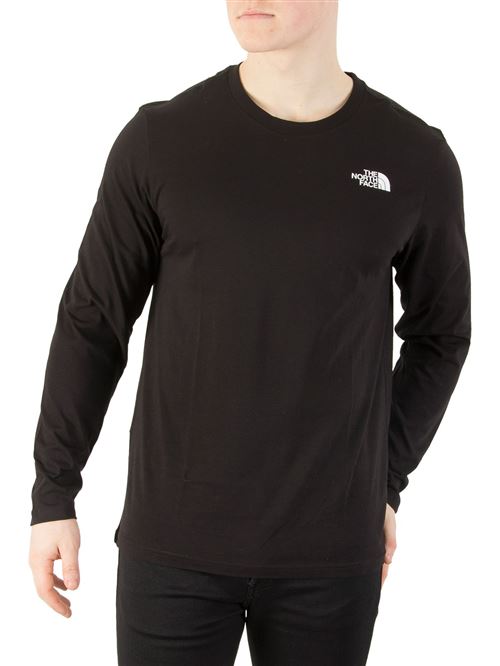The North Face Homme T-shirt à manches longues facile à utiliser, Noir
