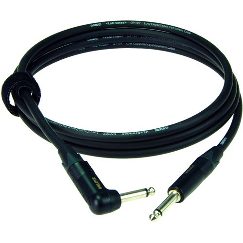 Klotz LAPR0450 câble Neutrik 2p jack - jack coudé 4,5 mètres