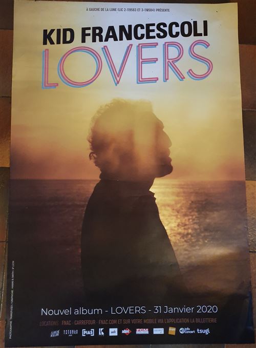 Kid FRANCESCOLI - Lovers - 70x100cm - Affiche