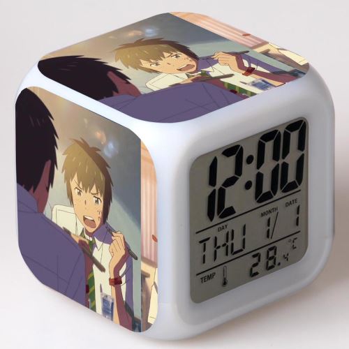Stack Multicolore Réveil Enfant Led Multifonctionnel Coloré - Your Name #37 - Image 1