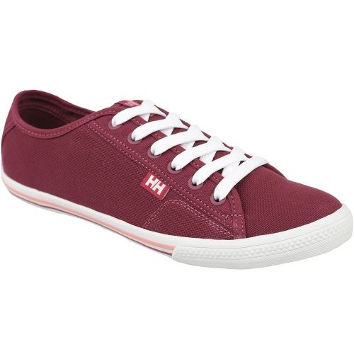 Sneakers Helly Hansen Oslofjord Canvas Bordeaux pour Femmes 37,5