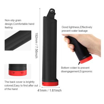 VBESTLIFE Filtre Plongée Action Cam - Rouge Pour Mer/Eau Douce - Correction Couleur - Corde Incluse