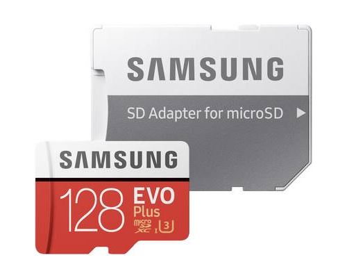 Carte memoire micro SD Evo Plus 128Go avec adaptateur SD Samsung Carte memoire SD Achat prix fnac