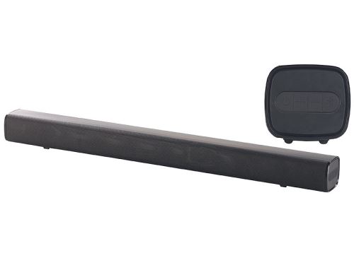 Barre de son stéréo Aux-In/USB 100 W avec fonction bluetooth MSX-400.bt [Auvisio]