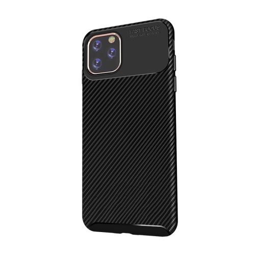 Coque en cuir avec fente pour Apple iPhone 11 6.1 - Noir