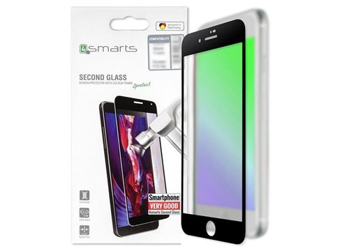 Protecteur d'Écran Incurvé 4smarts pour iPhone 7 - Noir