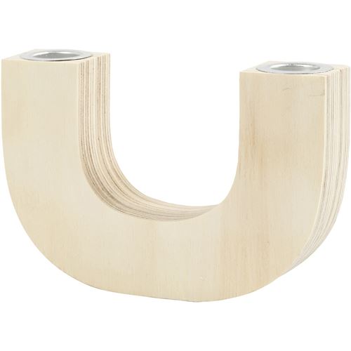 Creotime chandelier en bois 15 x 10 cm contreplaqué chacun