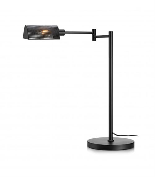 Lampe de table YALE Noire 1 ampoule