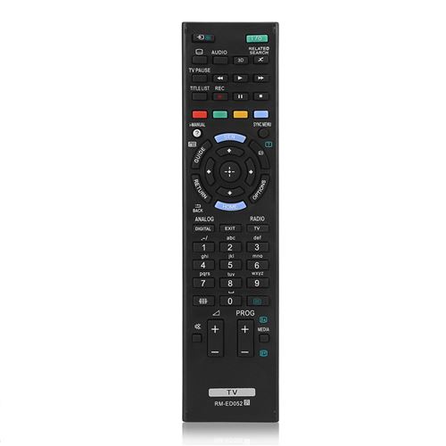 Non Communiqué Télécommande De Tv Pour Sony Rm-Ed052 / Rm-Ed050 / Rm-Ed047 / Rm-Ed053 / Rm-Ed060
