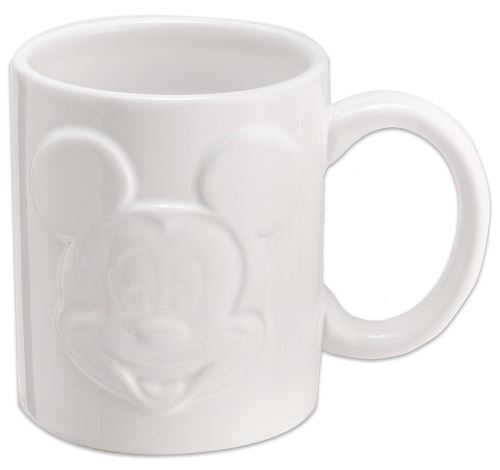 Joy Toy 62140 Mickey Mouse Relieftasse 320 Ml, Blanc