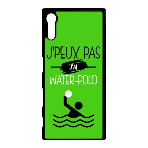 Coque sony xperia xz j peux pas j ai water polo 4