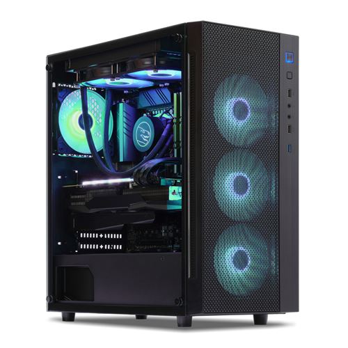 Sedatech PC Gaming Expert Watercooling, Intel i9-9900KF, Geforce RTX 3060, 16 Go RAM DDR4, 480Go SSD, 2To HDD, USB 3.1, Wifi, sans OS