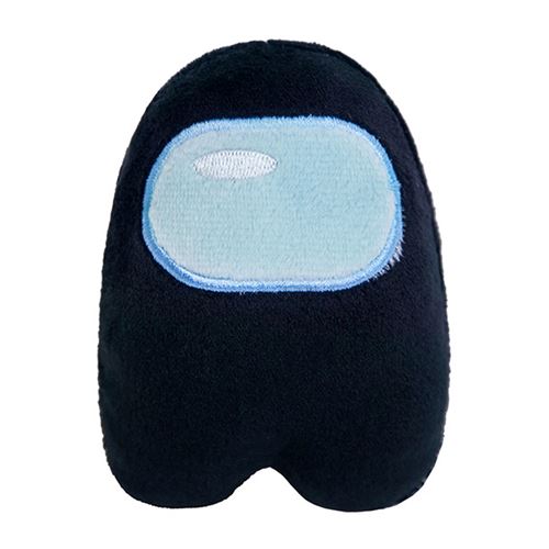 Peluche Among Us Astronaute Merch Crewmate 10cm Noir W49