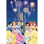 Poster XXL intisse Château Princesse Disney 155X115 CM