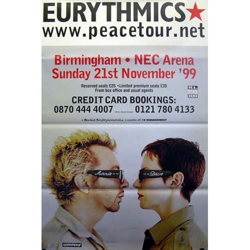 Eurythmics - 100x150 cm - AFFICHE / POSTER