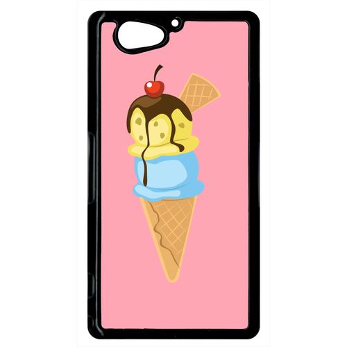 Coque Sony Xperia Z2 Compact Glace Cornet Rose