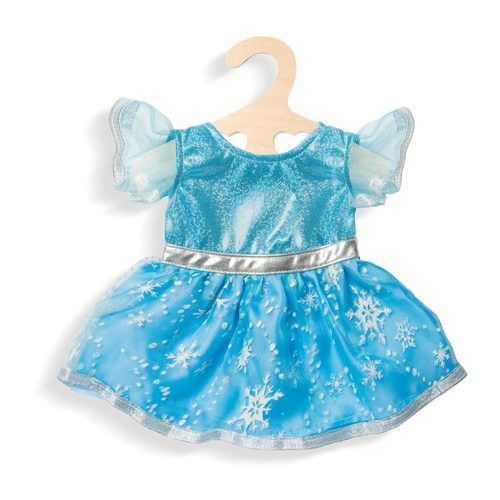 Heless robe de poupée robe de princesse de glace bleue 35-45 cm
