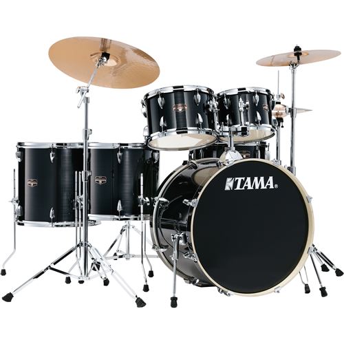 Tama IE62H6W-HBK Imperialstar Hairline Black batterie 6 fûts