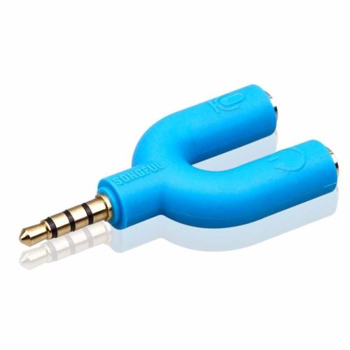Adaptateur casque Kit U Forme 3,5 mm Diviseur Audio et