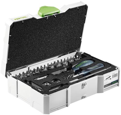 Systainer De Clés à Cliquets 1/4 Festool - Ce Ra - Set 36 - 497881