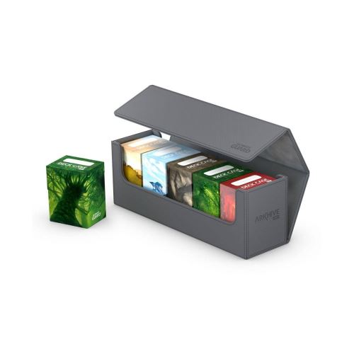 Ultimate Guard - Boite pour cartes Arkhive 400+ taille standard XenoSkin Gris