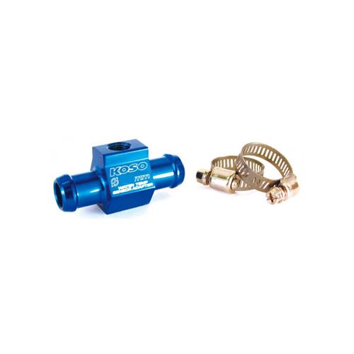 Adaptateur de sonde de température d'eau Koso pour durite Ø22mm