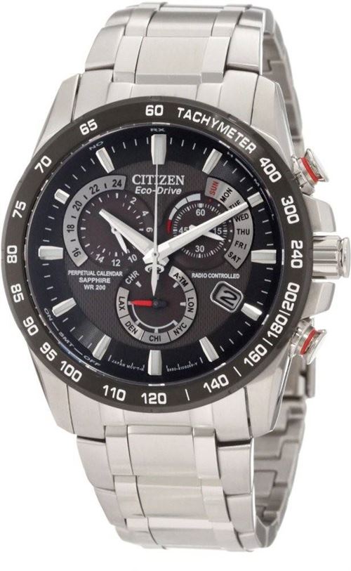 Montre Homme Citizen Eco-Drive Perpetual Chrono A-T AT4008-51E