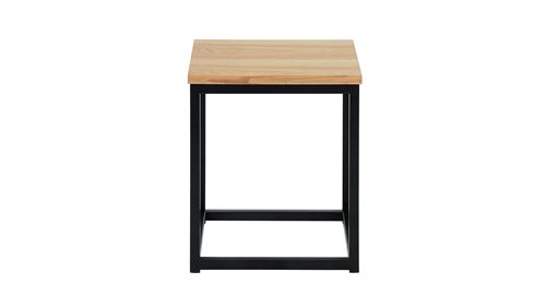 Table d'appoint industrielle 35x35x40 cm - Collection Brixton.