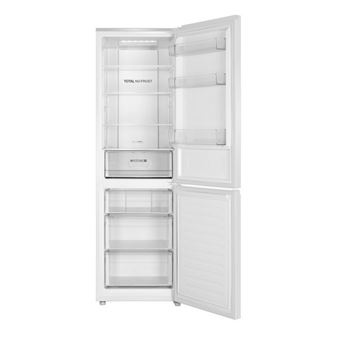 haier - réfrigérateur combiné 341l nofrost blanc - cfe735cwj