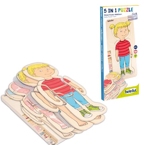 beleduc puzzle couche fille 29 pièces