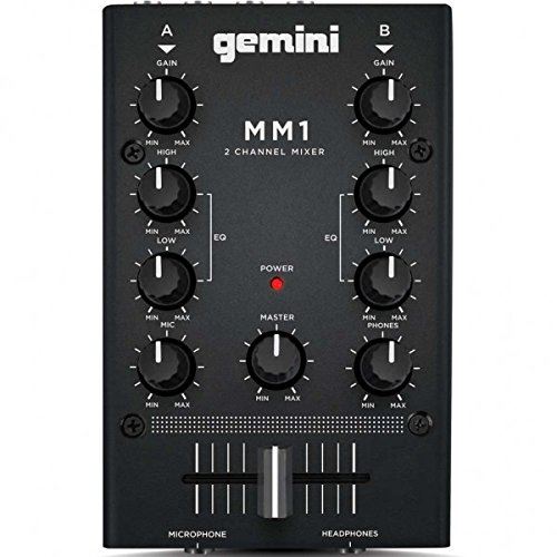 Gemini mm 1 Compact Table de mixage à 2 canaux