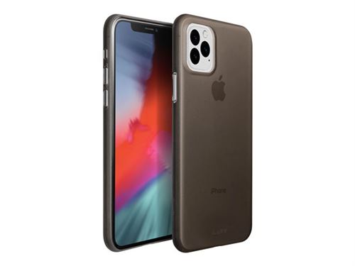Laut Slimskin - Achterzijde behuizing voor mobiele telefoon - polypropyleen - zwart - voor Apple iPhone 11 Pro