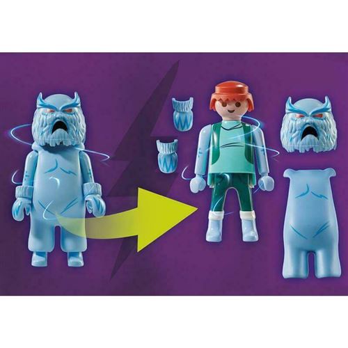 Playmobil 70706 Scooby Doo avec abominable spectre des neiges