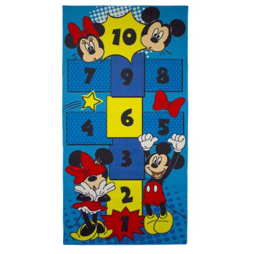 Tapis enfant Mickey et Minnie Mouse 160 x 80 cm Disney Marelle - guizmax
